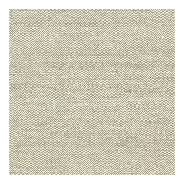 Sample - Schumacher X Martyn Lawrence Bullard Alhambra Weave Fabric in Taupe/Ivory For Sale