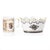Porcelain Cachepot and Mug from Vista Alegre, Set of 2 For Sale - Image 6 of 6