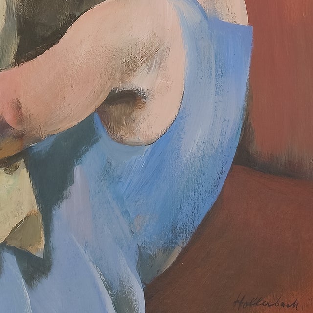 Woman and Groceries - Serge Hollerbach, C. 1980 For Sale In San Diego - Image 6 of 8