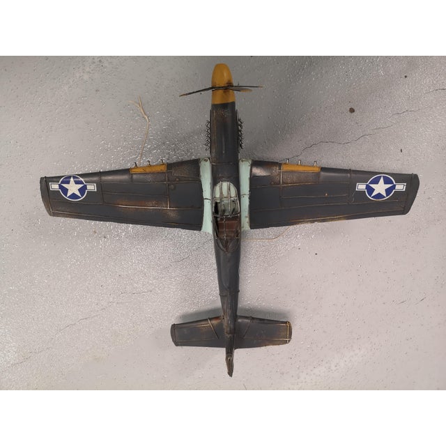 Metal Model Plane Miniature, 1990s For Sale - Image 4 of 8