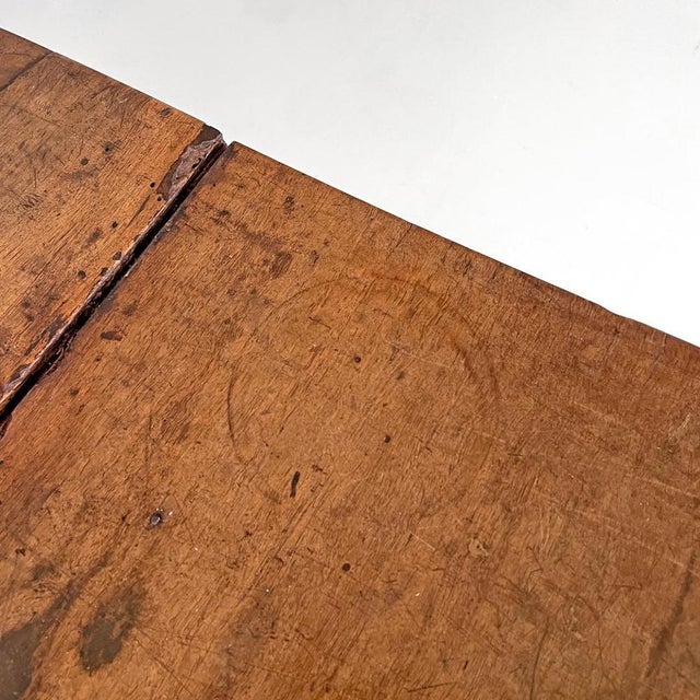 Italian Wooden Fratino Table with Decorated Legs, 1700s For Sale - Image 9 of 18