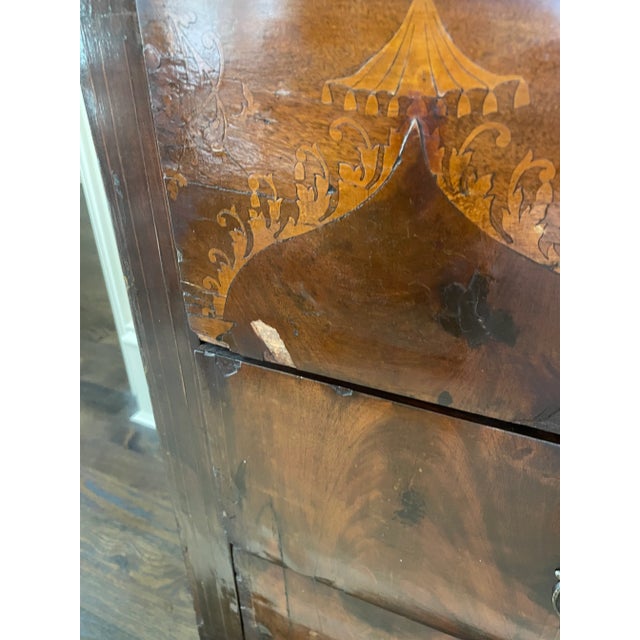 Early 19th-Century Biedermeier Marquetry Inlaid Chest of Drawers For Sale In Atlanta - Image 6 of 13