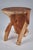 Gold Satyrs Wood Sculptural Side Table by Logniture For Sale - Image 8 of 16