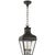 Fremont Medium Hanging Lantern in French Rust with Clear Glass Designer: Chapman & Myers Height: 27" Canopy: 6" Round...