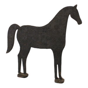 Vintage Ranch Equestrian Mountable Horse/Cast Iron