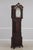 English Antique 18th C. English 8 Day Flame Mahogany Grandfather Clock For Sale - Image 3 of 18