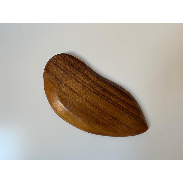Mid-Century Wood Tray For Sale - Image 4 of 6