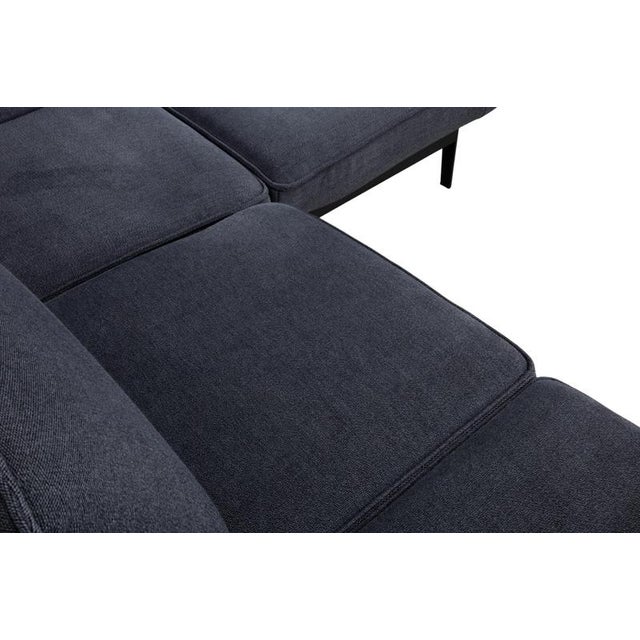 Rolf Benz Mera 386 Fabric Corner Sofa Grey Sofa Couch For Sale - Image 10 of 18