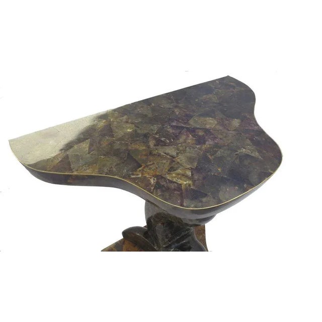 Maitland - Smith Maitland Smith Designed Dolphin Console Table For Sale - Image 4 of 10