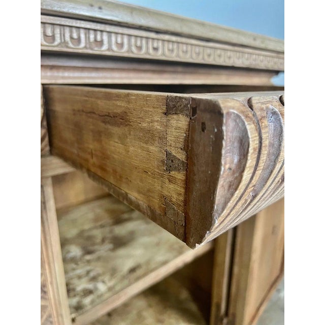 Early 19th Century French Bleached Walnut Credenza For Sale - Image 4 of 17