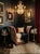 Monumental Vintage Hollywood Regency Neoclassical Curule Style Oversized Velvet Accent Chair / Bench Chair For Sale - Image 14 of 14
