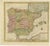 Antique Map of Spain and Portugal by Tirion, 1760 For Sale