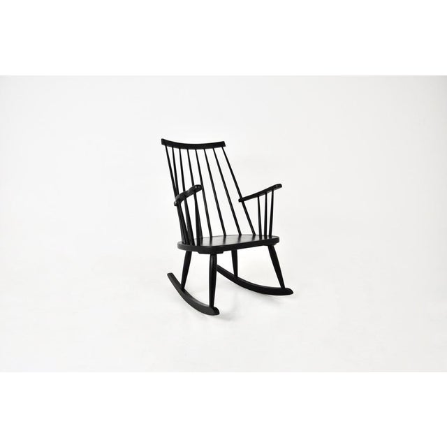 Rocking Chair by Lena Larsson for Nesto, 1960s For Sale - Image 13 of 13