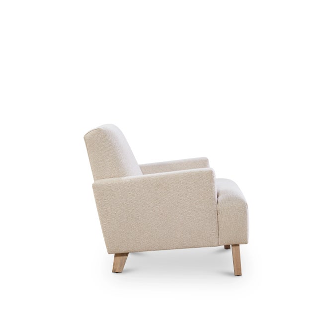 Contemporary One For Victory Performance Fabric Modern Lounge Chair For Sale - Image 3 of 5