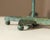Vintage Verdigris Copper Alloy Brutalist Star Table Lamp For Sale - Image 4 of 14