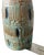 Mid-20th Century Signed Textural Studio Pottery Vase in Turquoise and Ochre For Sale In Jacksonville, FL - Image 6 of 7