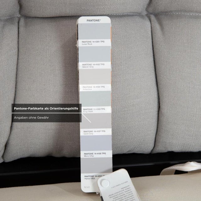 Husk Boxspring Bed in Grey from B&B Italia For Sale - Image 9 of 15