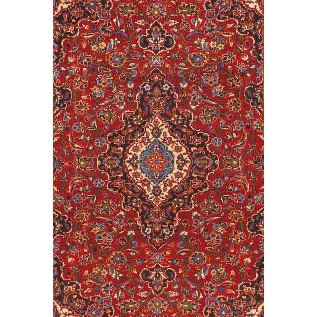 Middle Eastern Rug in Wool For Sale - Image 5 of 11