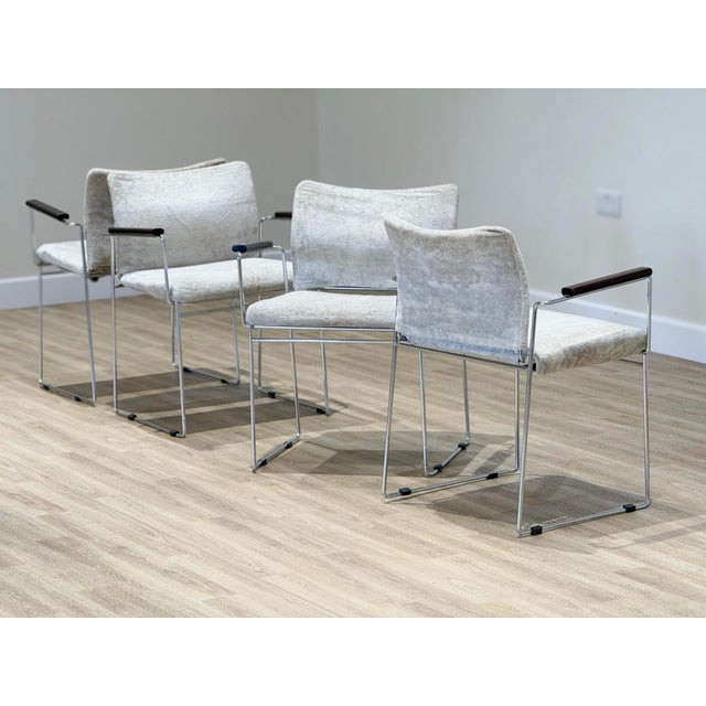 1960s Jano Chairs by Kazuhide Takahama for Gavina, 1960s, Set of 4 For Sale - Image 5 of 15