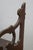 Mid 20th Century Chinese Chippendale Mahogany Fretwork Mirrored Hanging Curio Shelf Rack 24" For Sale - Image 6 of 17