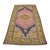 1950s Handknotted Oushak Floral Carpet For Sale