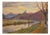 Heinrich Pforr, Two Castles View: River Idyll, Spangenberg Castle, Oil Painting on Canvas For Sale
