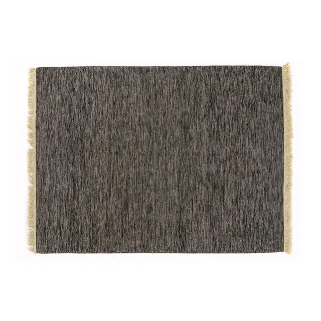 1990s Scandinavian Style Flat Weave Rug, 1990s For Sale - Image 5 of 5