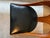 1960s Rare Pair of Mid-Century Michael Taylor for Baker Mahogany Spoonback Slipper Chairs – All Original Black Leather & Brass Tacks For Sale - Image 5 of 14