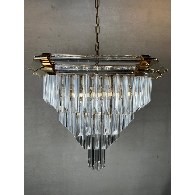 Vintage Hexagon Chandelier from Bakalowits & Söhne For Sale - Image 13 of 13