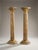 Baroque Marble and Brass Columns, Set of 2 For Sale - Image 6 of 6