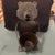 Vintage Hand-Crafted Artisan Metal Bear Sculpture Luminary & Planter For Sale - Image 12 of 17