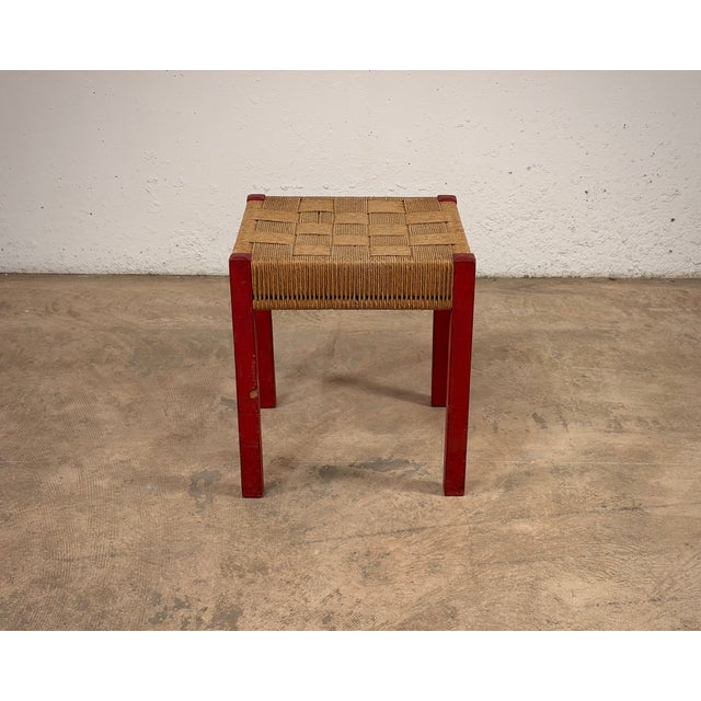 Stool by Axel Larsson for Gemla, 1930s, in Good conditions. Designed 1920 to 1949 This piece is attributed to the...