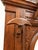 Wood Napoleon III Style Oak Entryway Wardrobe with Beveled Mirror For Sale - Image 7 of 10