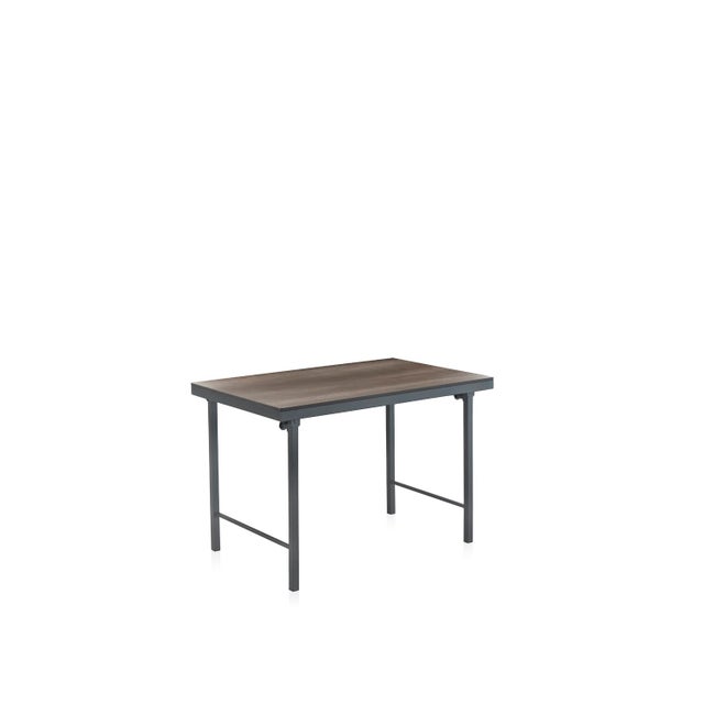 About New folding table with wood top and iron structure For indoor and outdoor. Additional Options You can choose sizes...