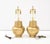 Pair of James Mont Design Gilt Leafed Lamps For Sale - Image 11 of 12