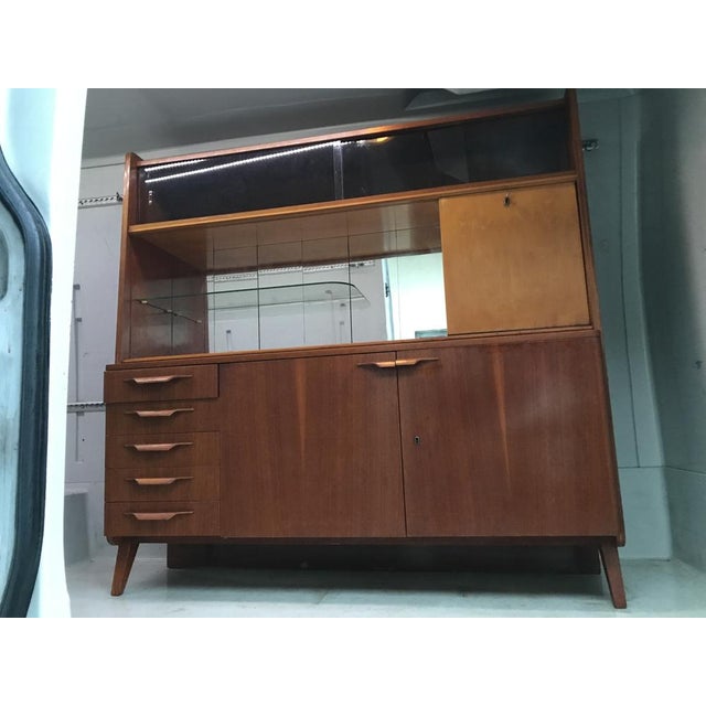 Brown Vintage Buffet by František Jirák, 1960s For Sale - Image 8 of 18