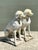 Sculpture Materials Vintage Cast Concrete Dogs - A Pair For Sale - Image 7 of 12