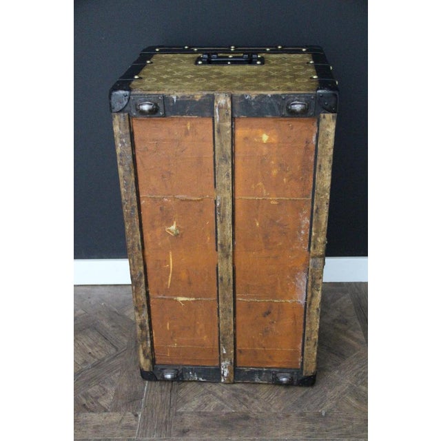 Small Trunk in Woven Canvas from Louis Vuitton For Sale - Image 16 of 18