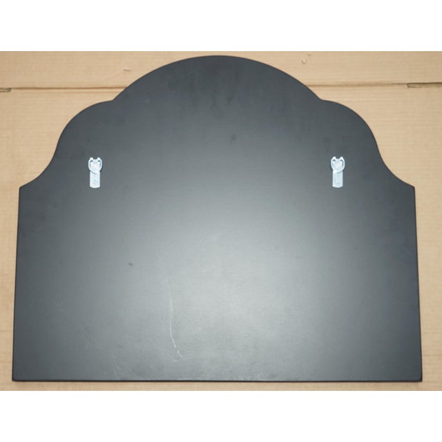 Mid-Century Modern Style Cobalt Blue Wall-Mounted Mirror, Italy For Sale - Image 10 of 11
