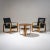 Seating Group by Giuseppe Pagano Pogatschnig, Italy, 1940s, Set of 5 For Sale - Image 4 of 15