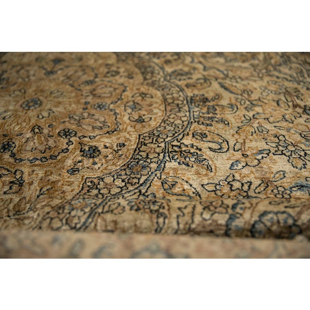 Vintage Tea Washed Kerman Carpet - 10'11" x 19'1" For Sale In New York - Image 6 of 17