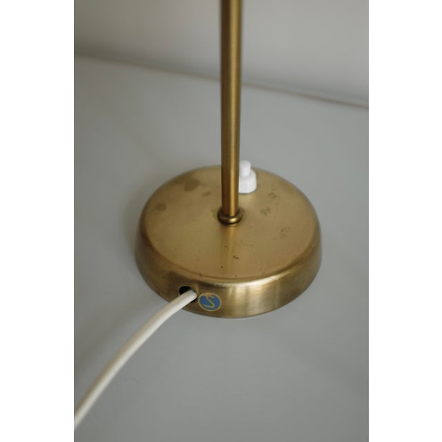 Brass 1950s Swedish Brass Side Lamps - a Pair For Sale - Image 8 of 14