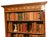 Regency Sheraton Open Front Walnut Bookcases, Set of 2 For Sale - Image 9 of 15