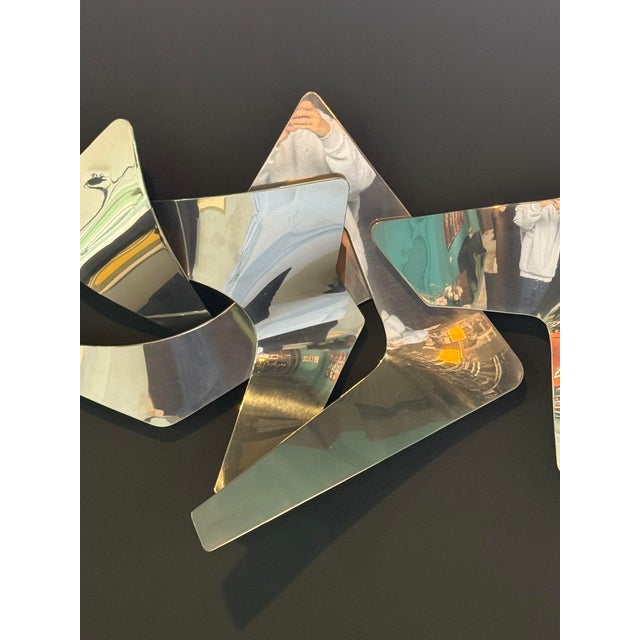 Early 21st Century Christophe Rotais, French Wall Sculpture, 2012, Aluminum For Sale - Image 5 of 10