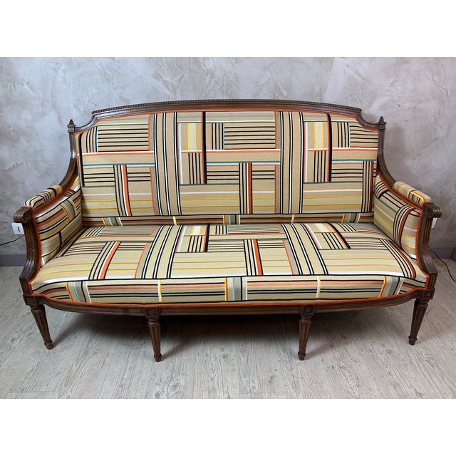 Louis XVI Style Sofa For Sale - Image 5 of 18