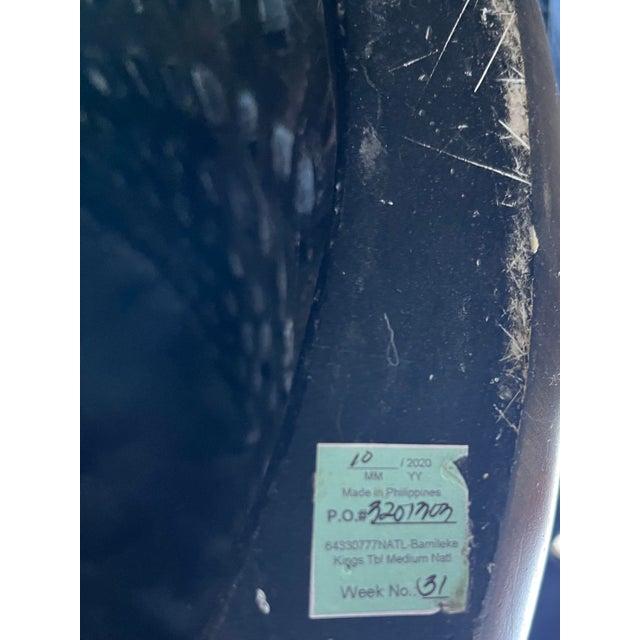 Plastic Restoration Hardware African Bamileke Side Tables For Sale - Image 7 of 8