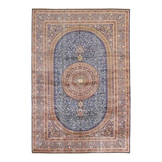 Pasargad DC Exquisite Design Paris Palace Fine Power Loom v. Silk Rug For Sale