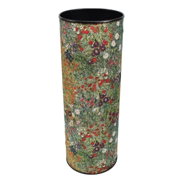Klimt Garden Tapestry Umbrella Stand For Sale