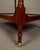 English Councill Craftsmen Mahogany Hepplewhite Style Two-Tier Side Table With Brass Casters, Circa 1990 For Sale - Image 3 of 11
