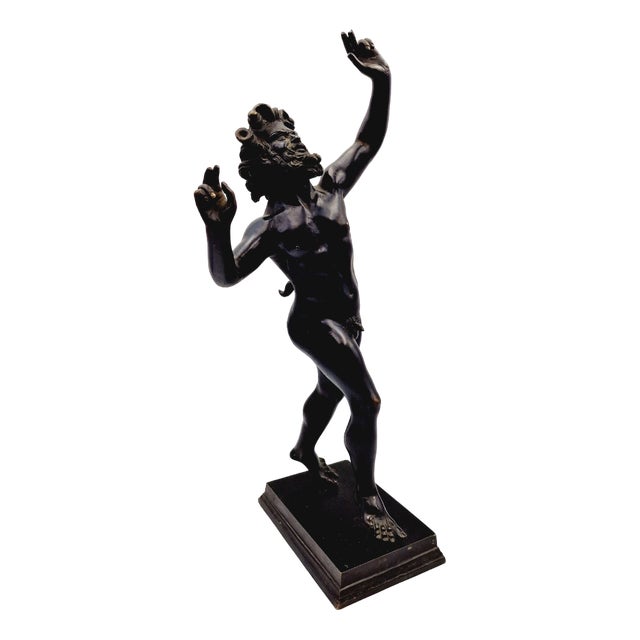 Faun, Early 1900s, Bronze For Sale